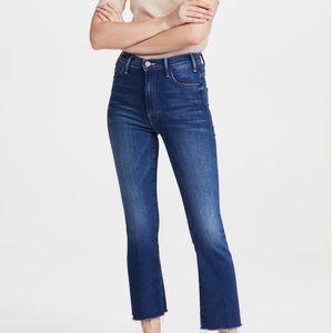 MOTHER DENIM HUSTLER FRAY SIZE 31